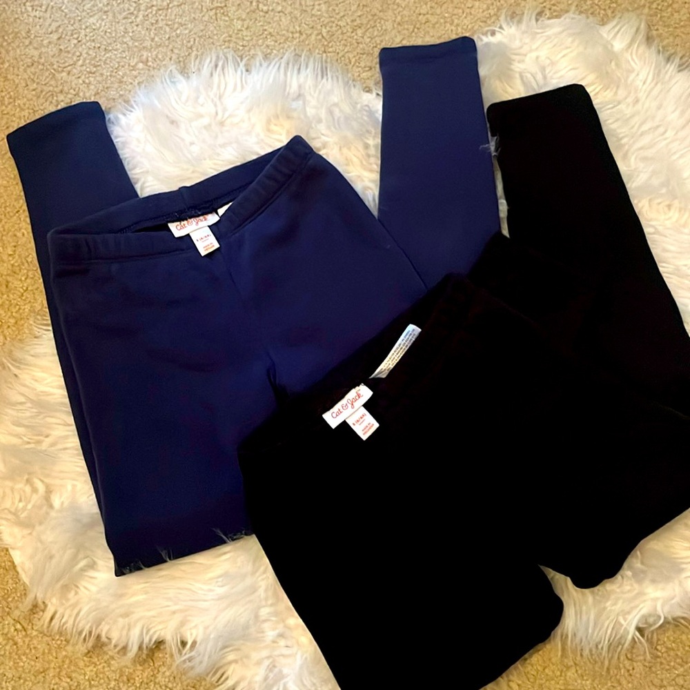 CAT & JACK fleece leggins for girls